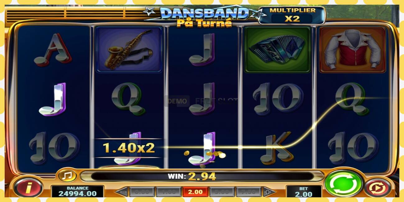 Demo slot Dansband Pa Turne free and without registration, picture - 1