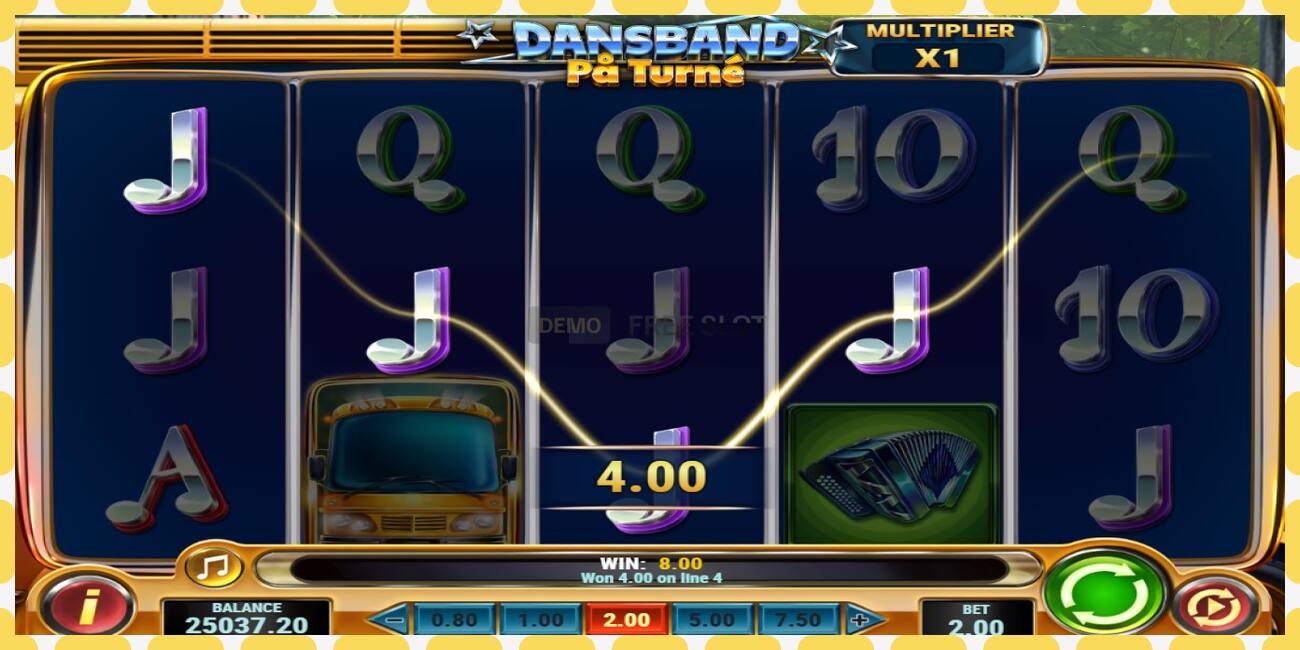 Demo slot Dansband Pa Turne free and without registration, picture - 1