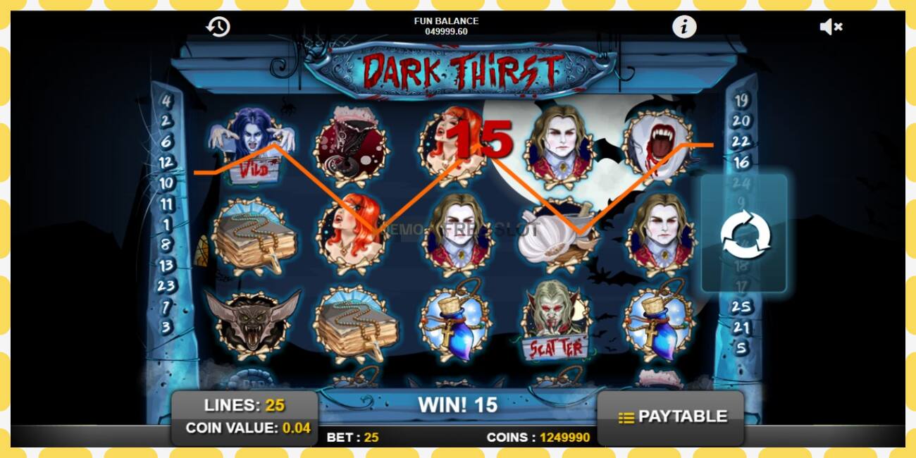 Demo slot Dark Thirst free and without registration, picture - 1