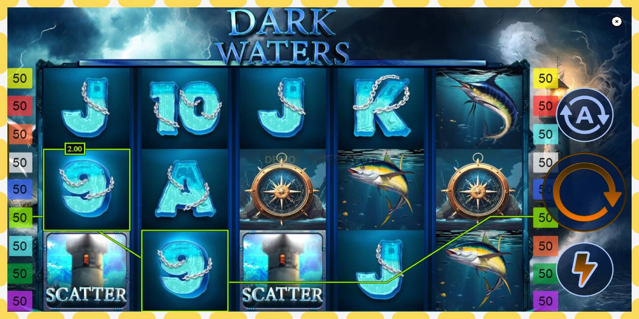 Demo slot Dark Waters free and without registration, picture - 1