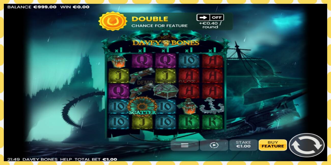 Demo slot Davey Bones free and without registration, picture - 1