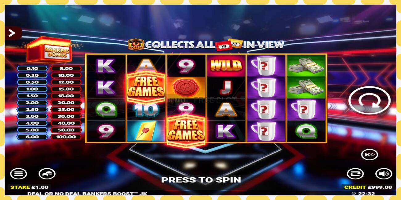 Demo slot Deal or No Deal Bankers Boost Jackpot King free and without registration, picture - 1