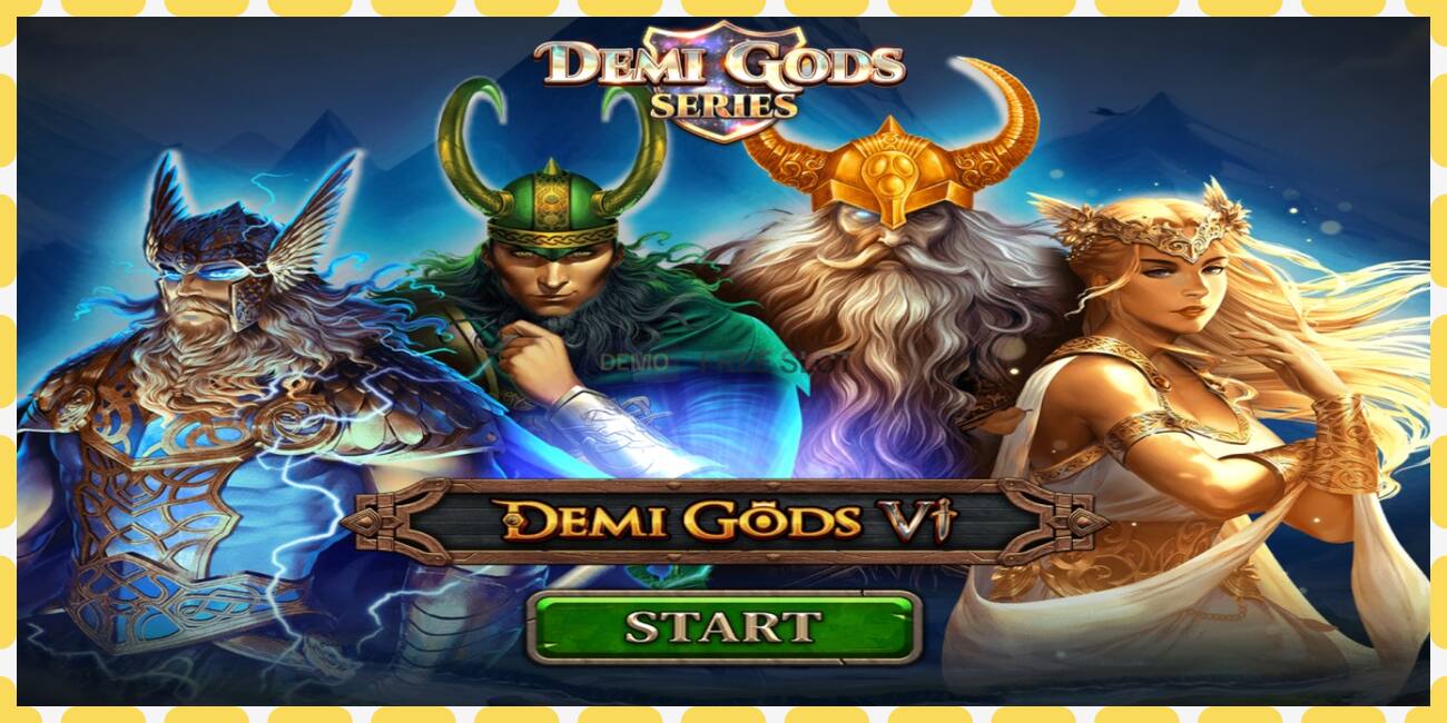 Demo slot Demi Gods 6 free and without registration, picture - 1