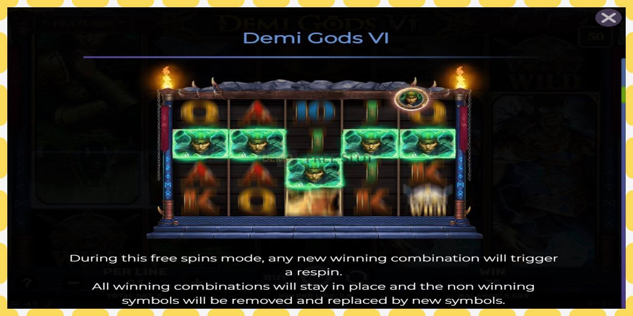 Demo slot Demi Gods 6 free and without registration, picture - 1