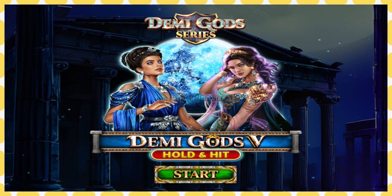 Demo slot Demi Gods V Hold & Hit free and without registration, picture - 1