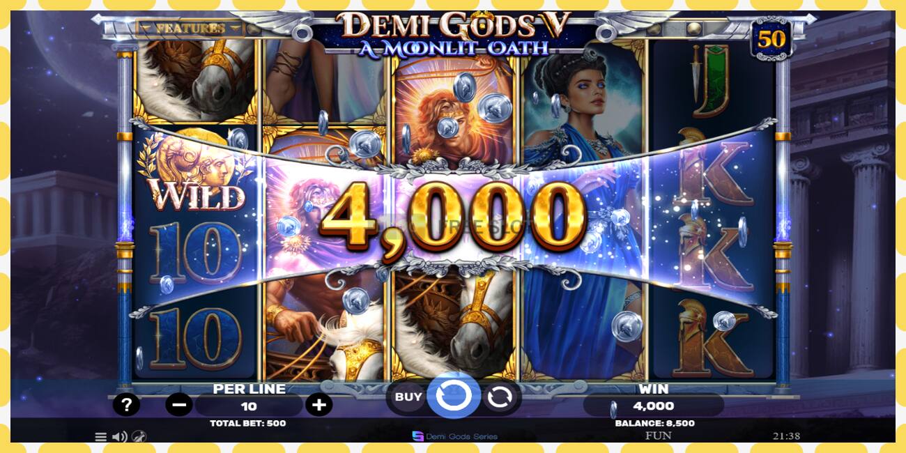 Demo slot Demi Gods V – A Moonlit Oath free and without registration, picture - 1