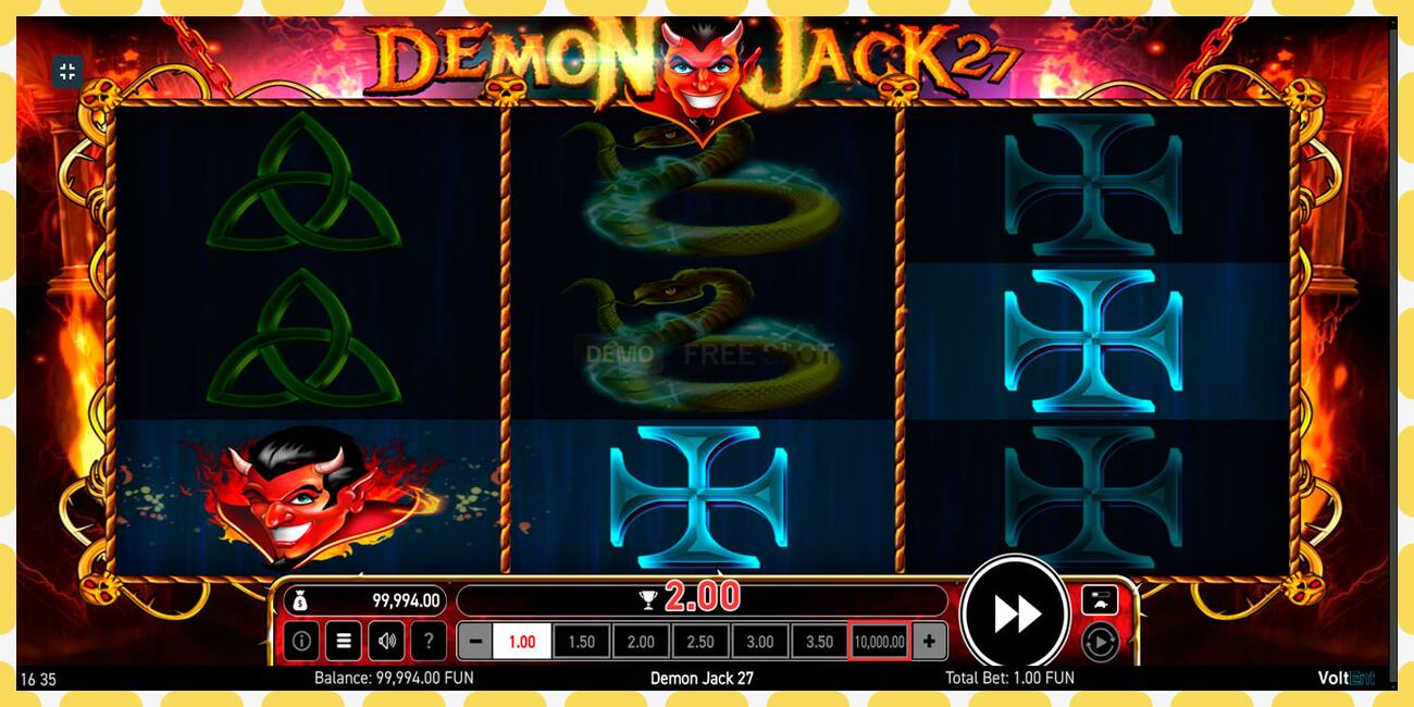 Demo slot Demon Jack 27 free and without registration, picture - 1