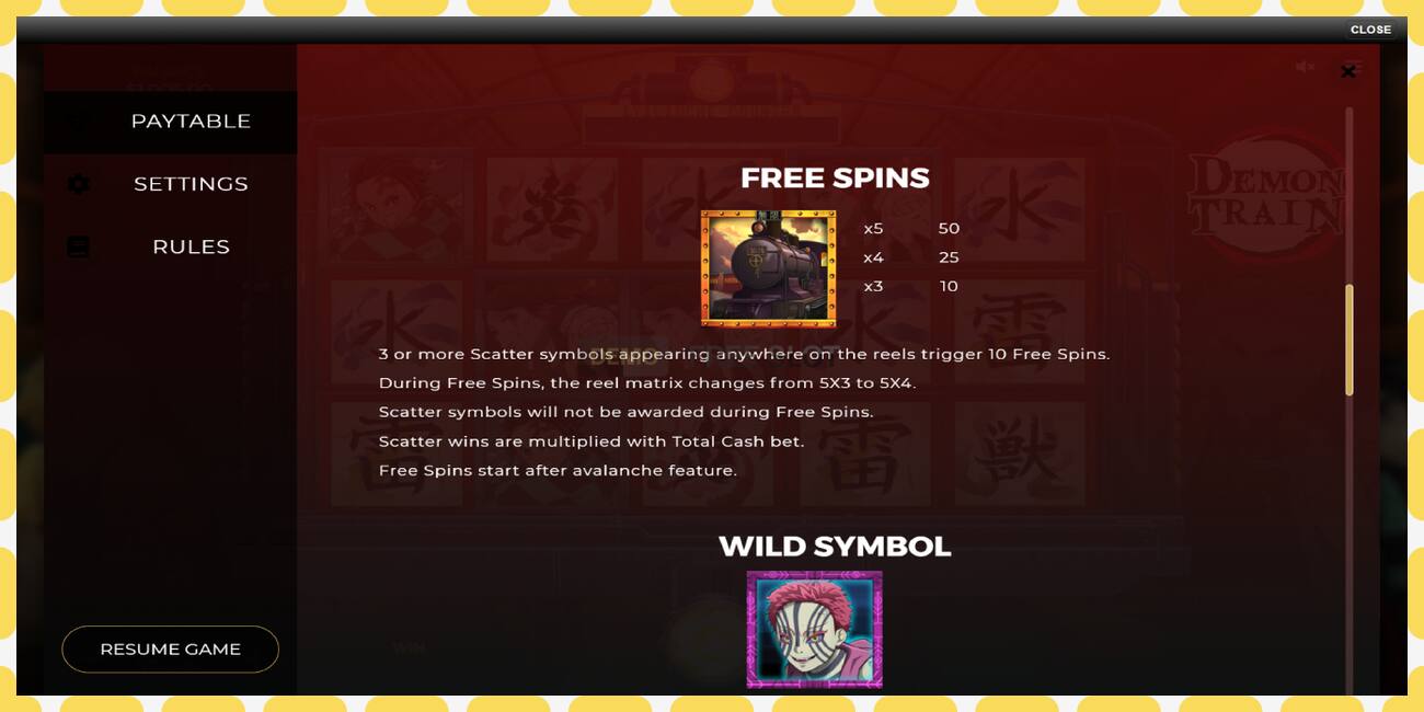 Demo slot Demon Train free and without registration, picture - 1