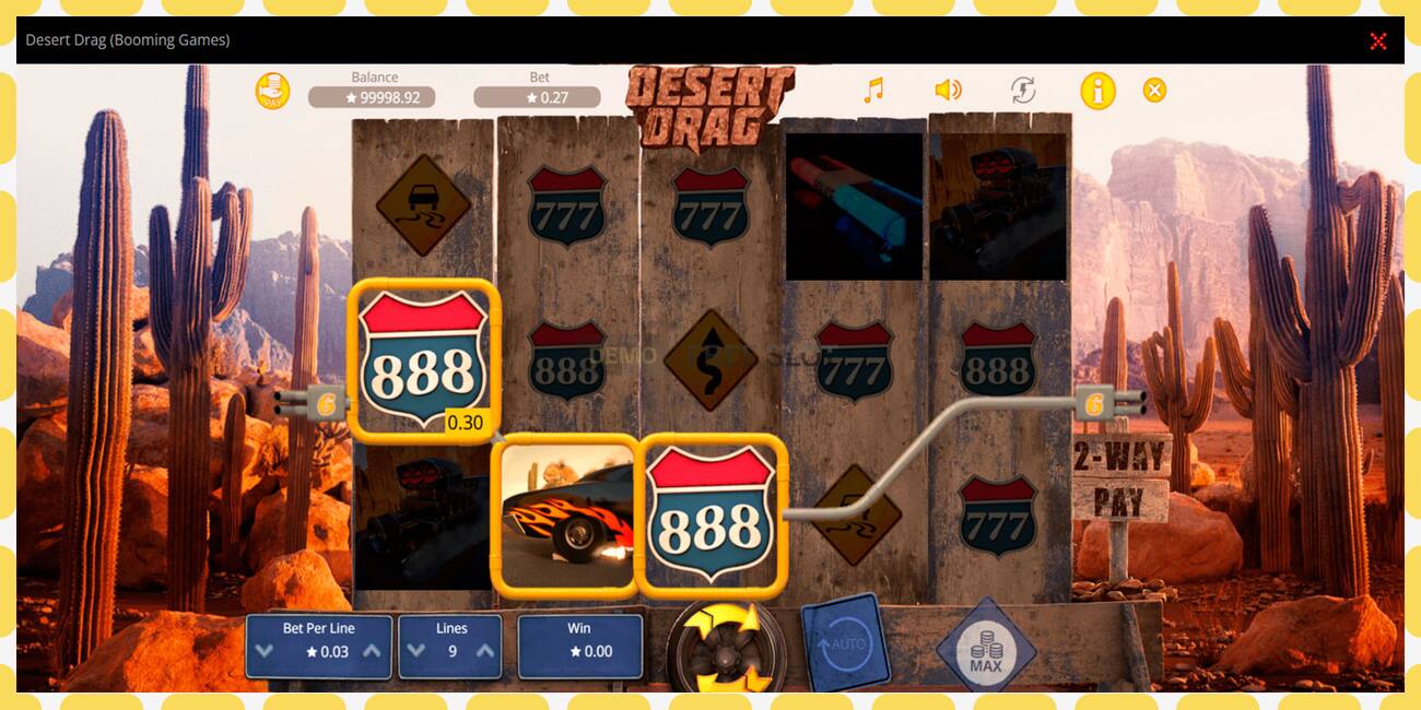 Demo slot Desert Drag free and without registration, picture - 1