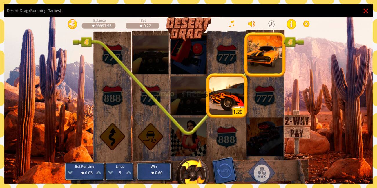 Demo slot Desert Drag free and without registration, picture - 1
