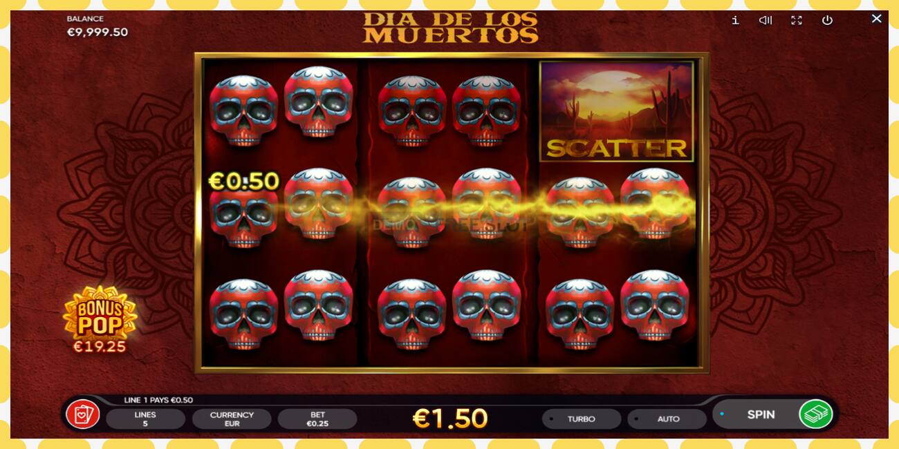 Demo slot Dia de Los Muertos free and without registration, picture - 1