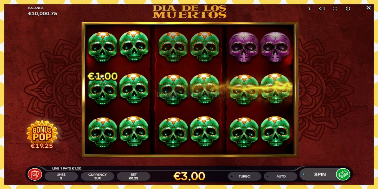 Demo slot Dia de Los Muertos free and without registration, picture - 1