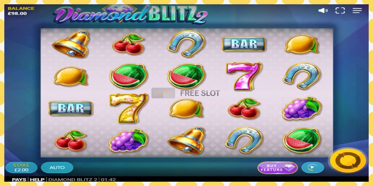 Demo slot Diamond Blitz 2 free and without registration, picture - 1