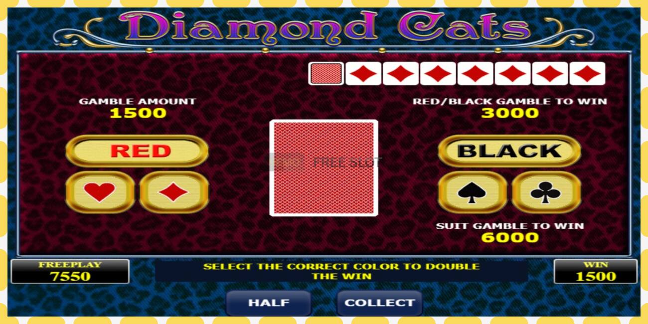 Slot dimostrativo Diamond Cats gratuito e senza registrazione, immagine - 1