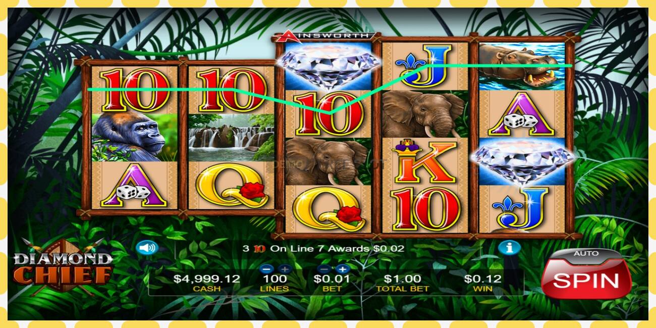 Demo slot Diamond Chief නොමිලේ සහ ලියාපදිංචියකින් තොරව, පින්තූරය - 1