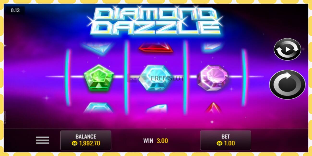 Demo slot Diamond Dazzle free and without registration, picture - 1