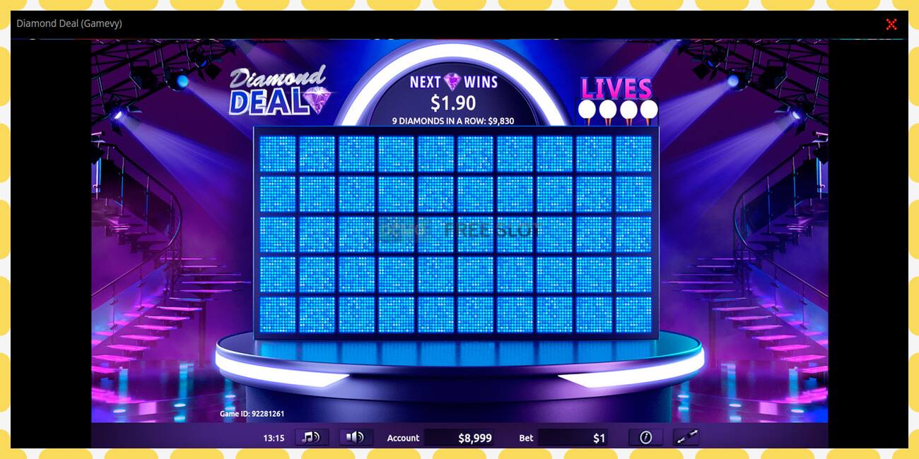 Demo slot Diamond Deal free and without registration, picture - 1