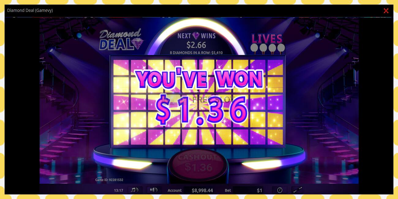 Demo slot Diamond Deal free and without registration, picture - 1