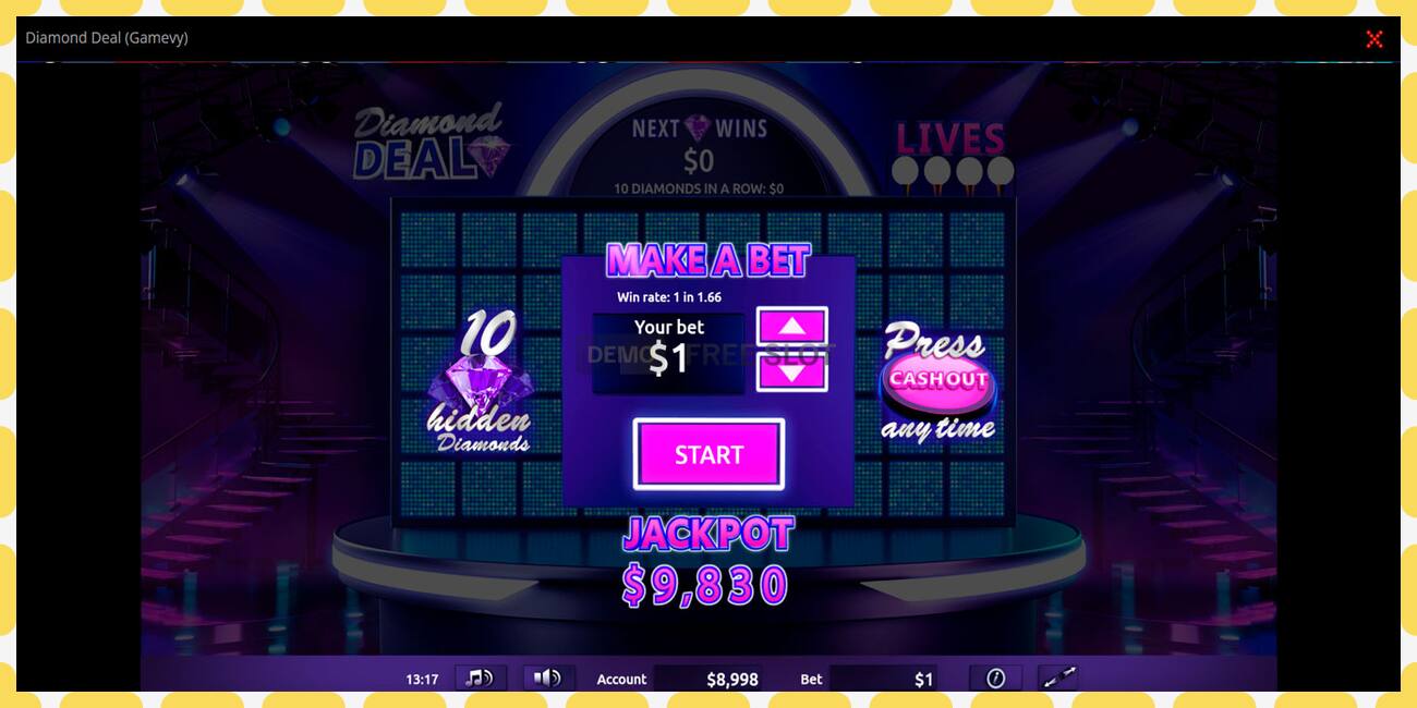 Demo slot Diamond Deal free and without registration, picture - 1