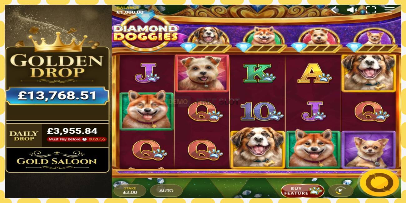 Demo slot Diamond Doggies free and without registration, picture - 1