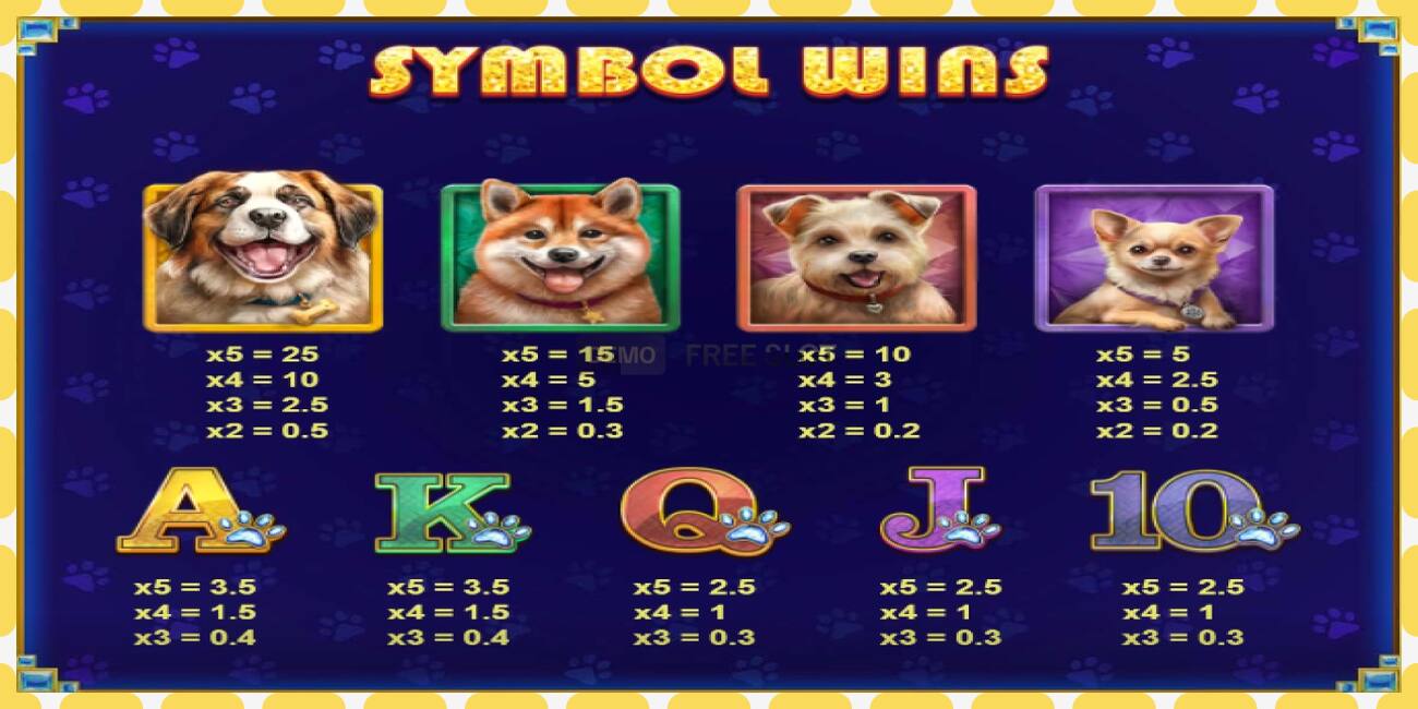 Demo slot Diamond Doggies free and without registration, picture - 1