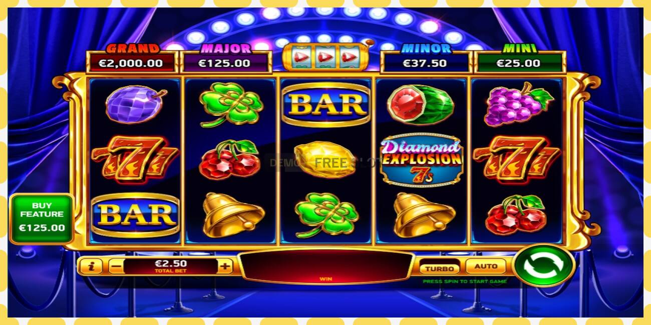 Demo slot Diamond Explosion 7s SE free and without registration, picture - 1