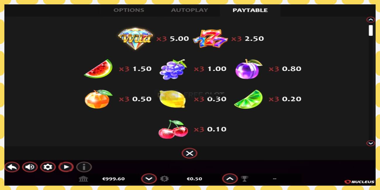 Demo slot Diamond Fruit Deluxe zdarma a bez registrace, obrázek - 1