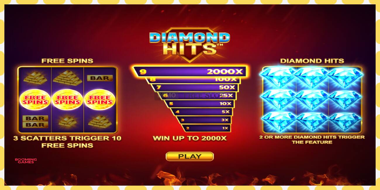 Demo slot Diamond Hits free and without registration, picture - 1