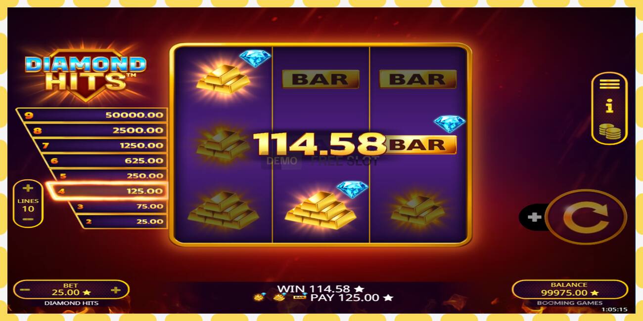 Demo slot Diamond Hits free and without registration, picture - 1