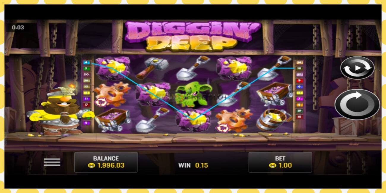 Demo slot Diggin’ Deep free and without registration, picture - 1