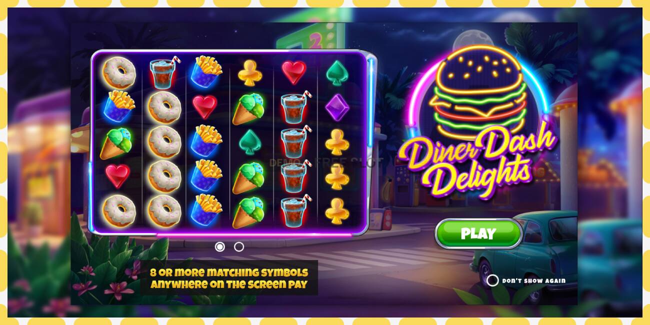 Демо слот Diner Dash Delights бекер жана каттоосуз, сүрөт - 1