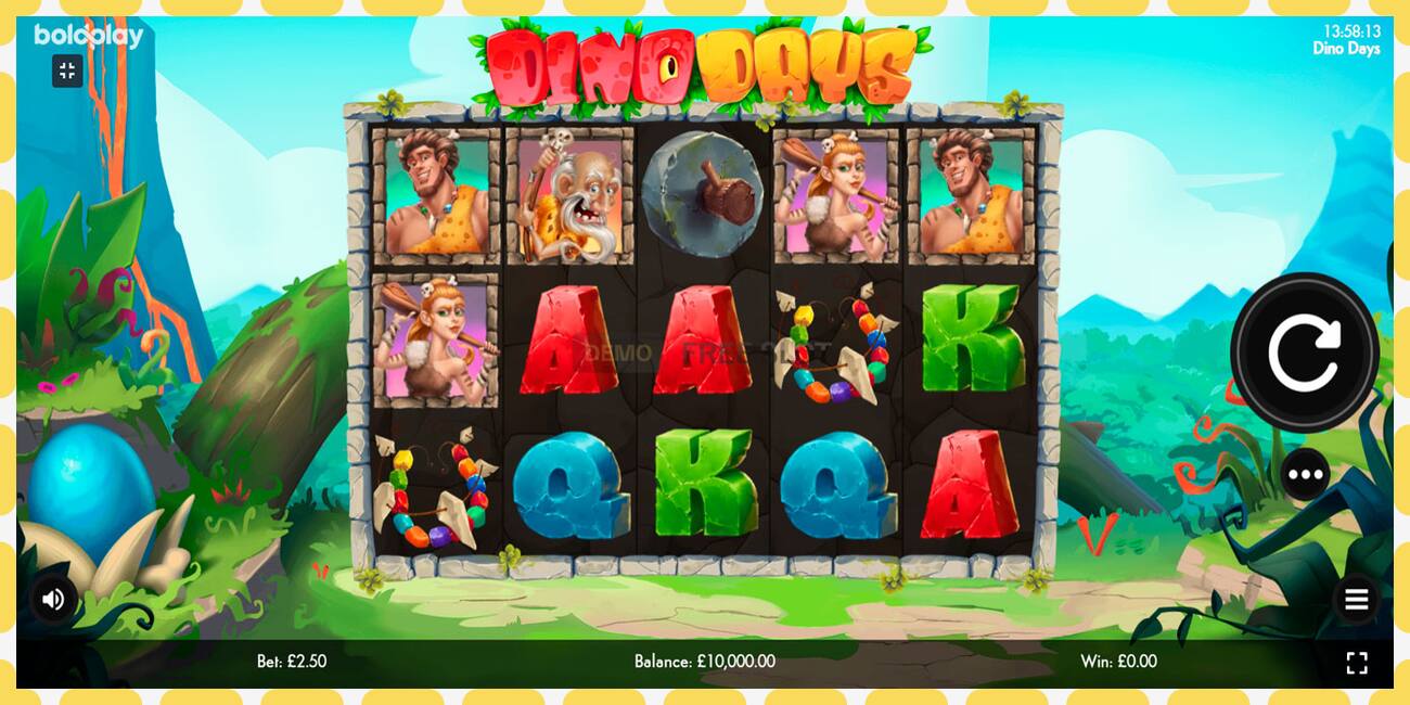 Demo slot Dino Days free and without registration, picture - 1