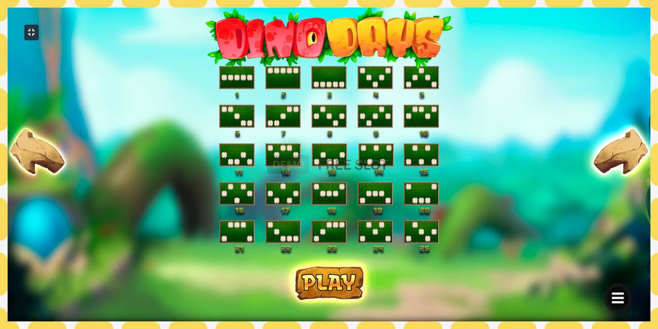 Demo slot Dino Days free and without registration, picture - 1