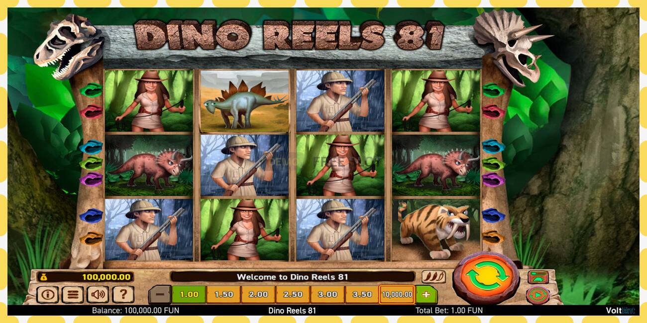 Demo slot Dino Reels 81 free and without registration, picture - 1