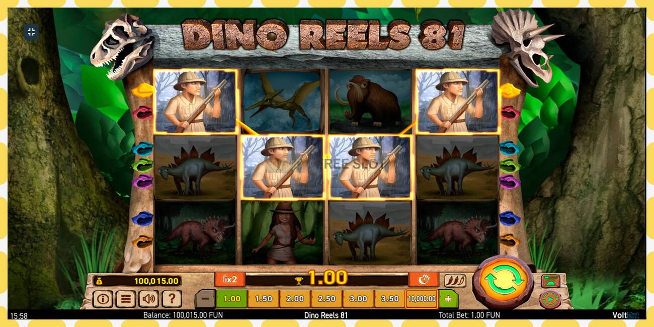 Demo slot Dino Reels 81 free and without registration, picture - 1