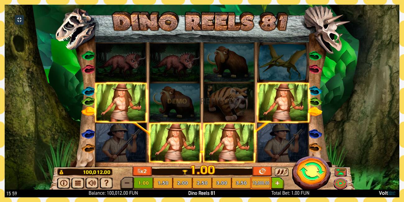 Demo slot Dino Reels 81 free and without registration, picture - 1