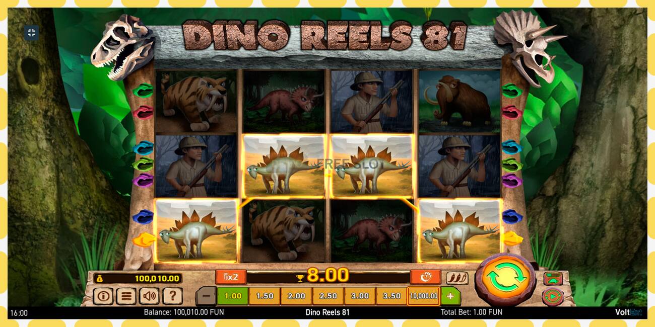 Demo slot Dino Reels 81 free and without registration, picture - 1