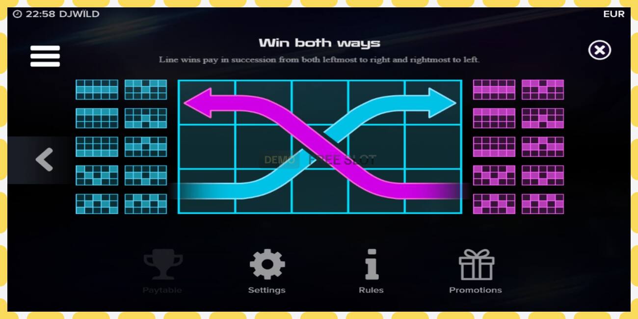 Demo slot DJ Wild free and without registration, picture - 1
