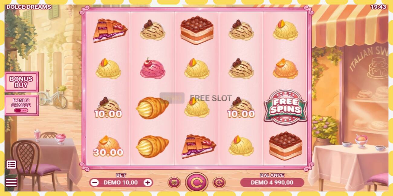 Demo slot Dolce Dreams free and without registration, picture - 1