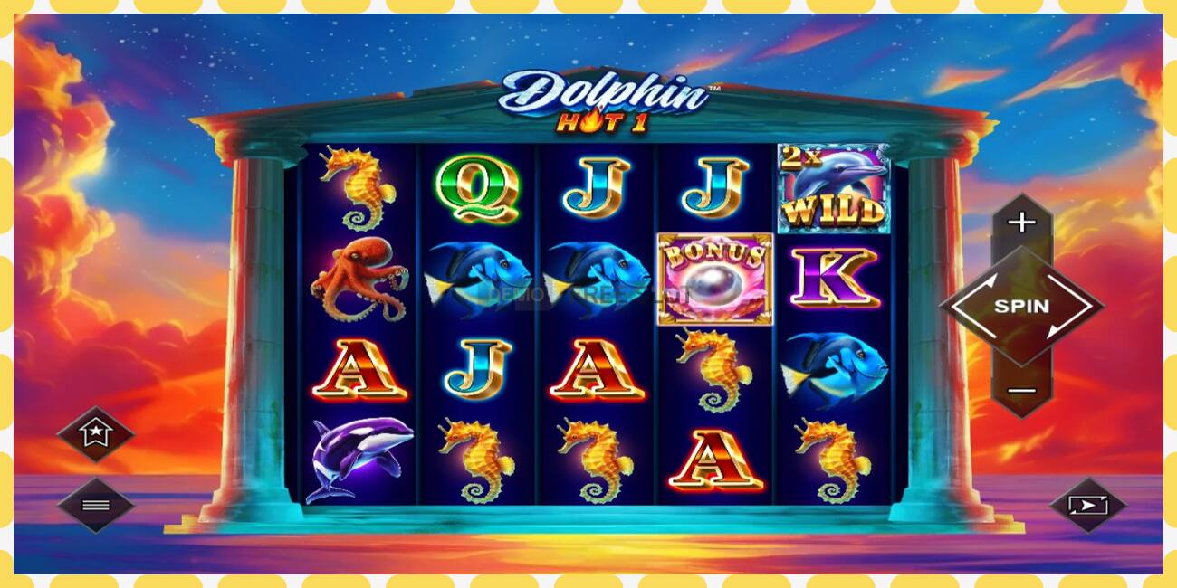 Demo slots Dolphin Hot 1 bezmaksas un bez reģistrācijas, attēlu - 1