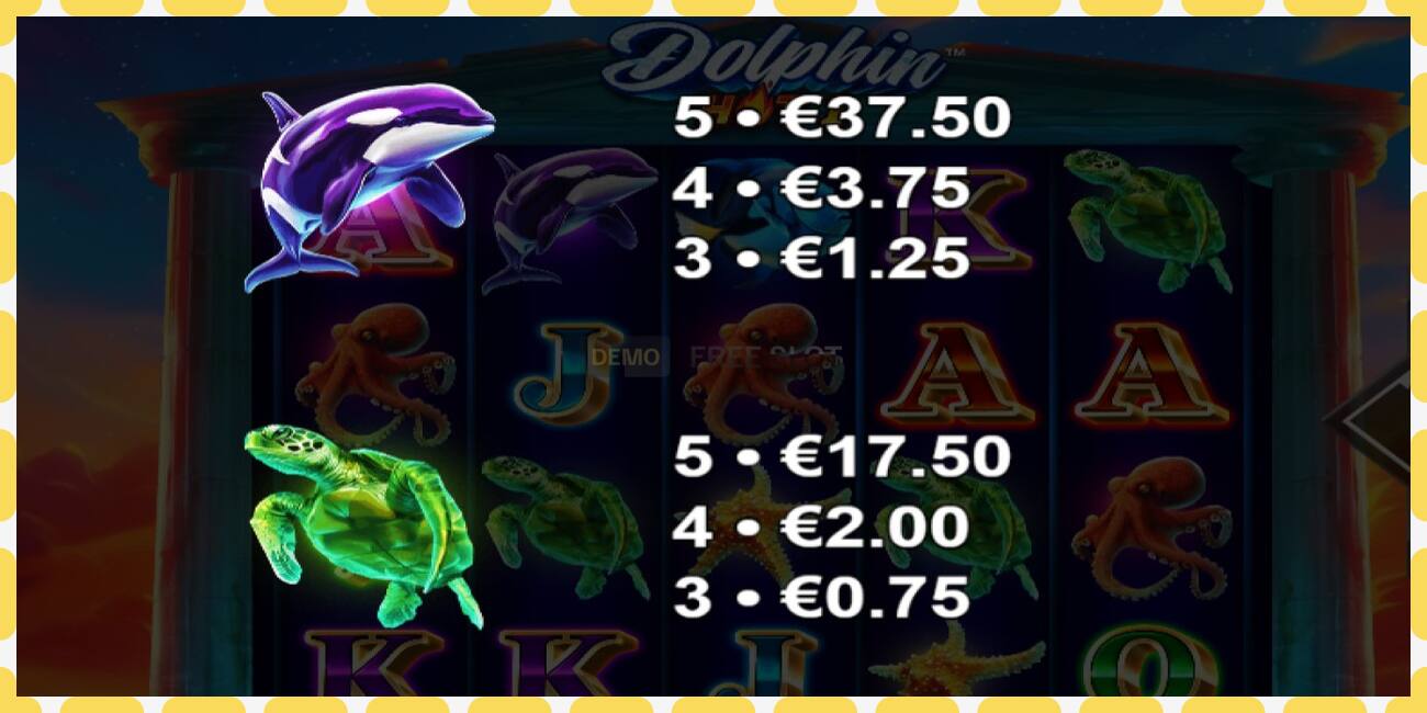 Demo slots Dolphin Hot 1 bezmaksas un bez reģistrācijas, attēlu - 1