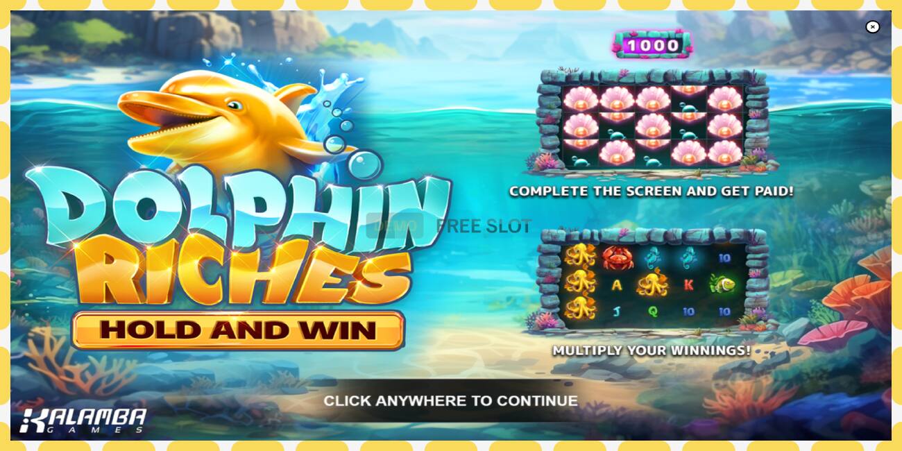 Demo slot Dolphin Riches zdarma a bez registrace, obrázek - 1