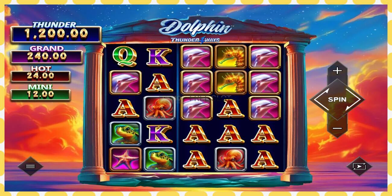 Demo slot Dolphin Thunder Ways free and without registration, picture - 1