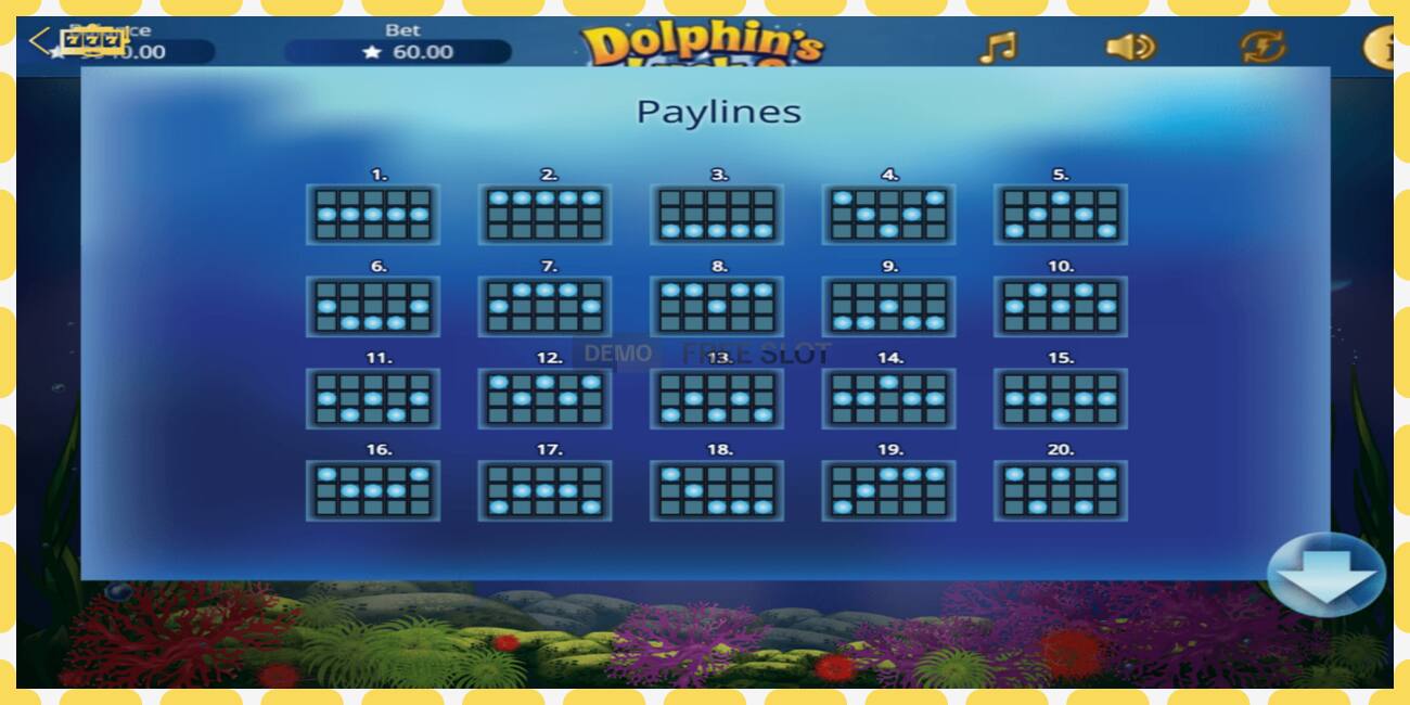 Demo slot Dolphin’s Luck 2 free and without registration, picture - 1