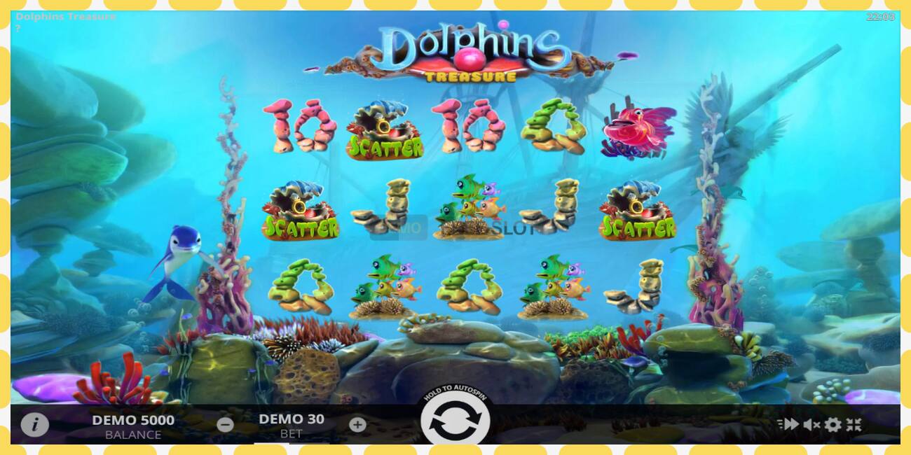 Demo-spor Dolphins Treasure gratis og uten registrering, bilde - 1