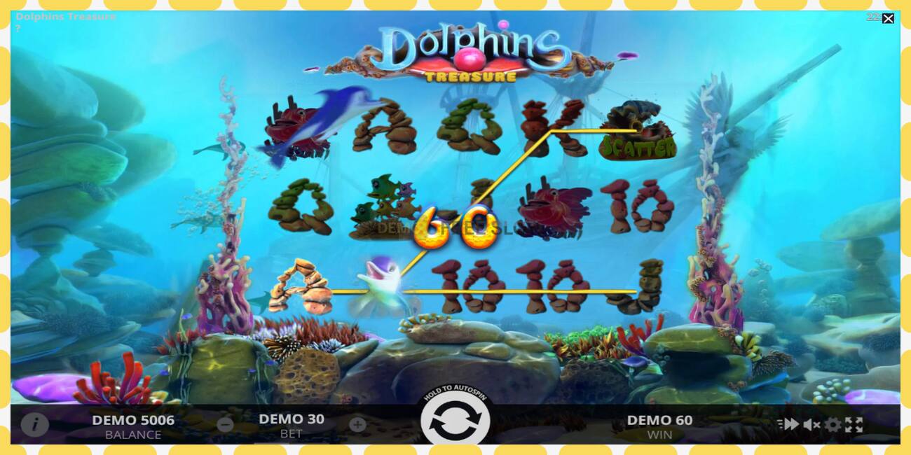 Demo-spor Dolphins Treasure gratis og uten registrering, bilde - 1