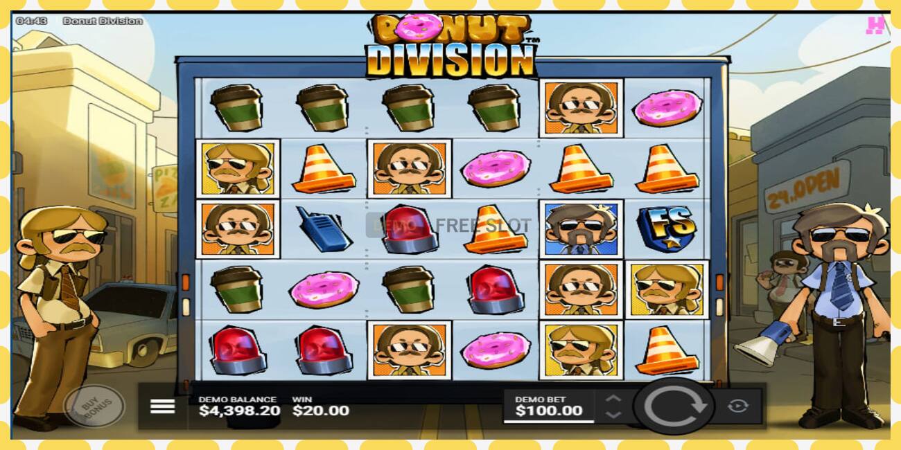 Demo slot Donut Division free and without registration, picture - 1