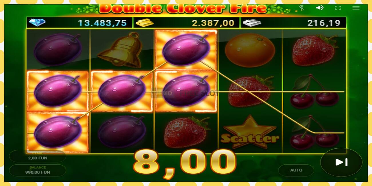 Demo slot Double Clover Fire zdarma a bez registrace, obrázek - 1