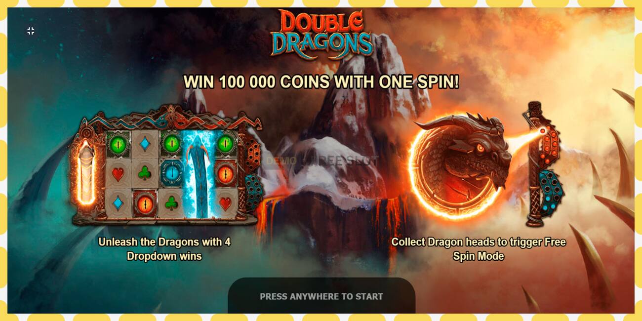 Demo slot Double Dragons free and without registration, picture - 1