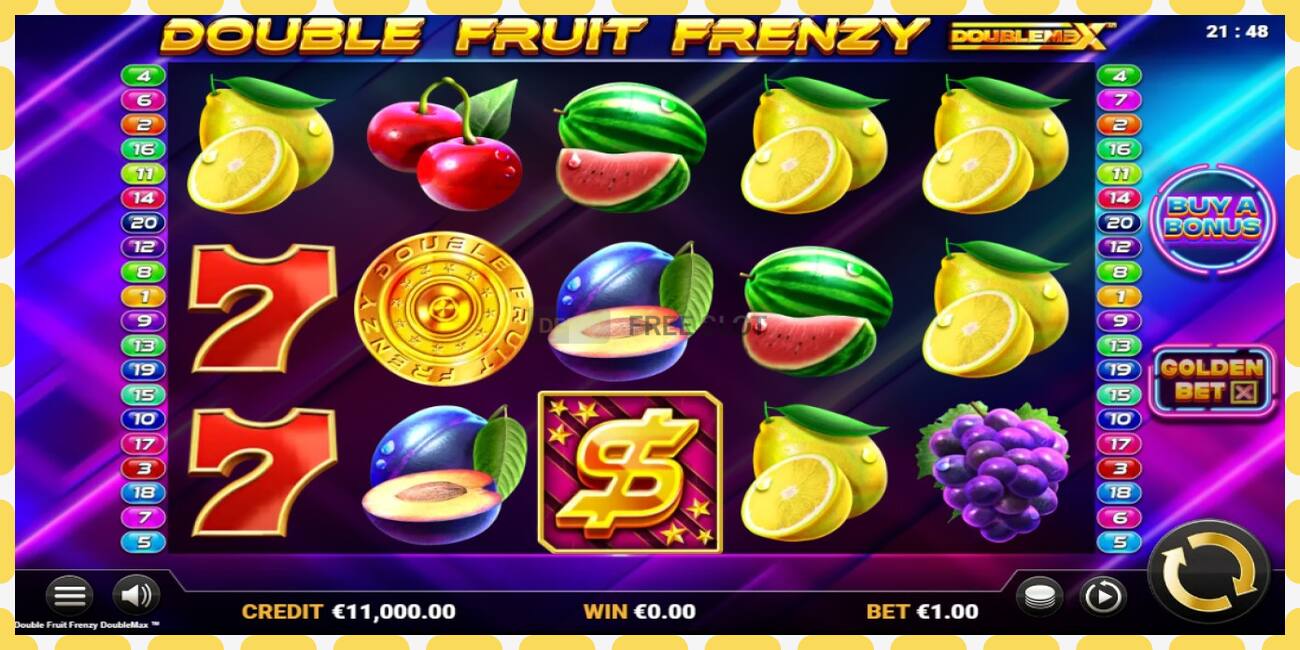 Demo slot Double Fruit Frenzy DoubleMax free and without registration, picture - 1